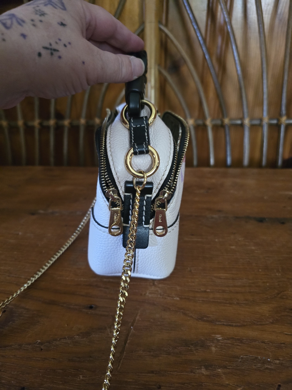Chloe Daria Chain Bag Leather Mini - Picture 13 of 16